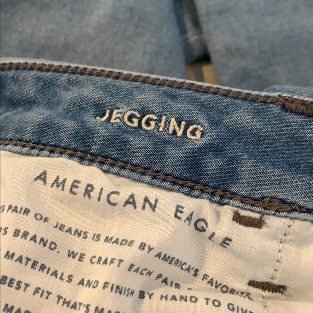AE Super Stretch Skinny Jegging Light Wash 7/18​​​​​​​​​ - Picture 6 of 8